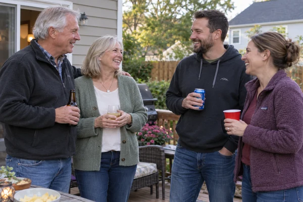 Mature couple having a calm discussion over estate planning and family paperwork